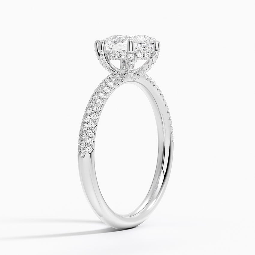 Valencia Diamond Ring (1/3 ct. tw.) Platinum Pear Engagement Ring