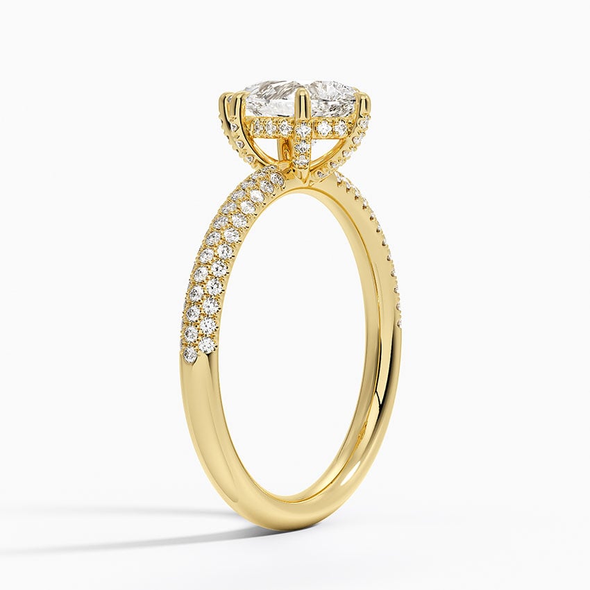 Valencia Diamond Ring (1/3 ct. tw.) Yellow Gold 18k Pear Engagement Ring