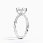 Valencia Diamond Ring (1/3 ct. tw.) Platinum Princess Engagement Ring