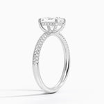 Valencia Diamond Ring (1/3 ct. tw.) Platinum Radiant Engagement Ring