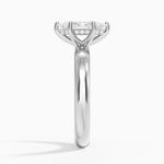 Sydney Perfect Fit Halo 3mm Diamond Ring Platinum Marquise Engagement Ring