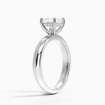 Sydney Perfect Fit Halo 3mm Diamond Ring Platinum Princess Engagement Ring