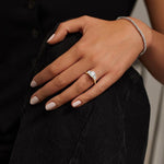 Petal Three Stone Diamond Ring (2/3 ct. tw.) Engagement Ring Setting