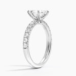 Luxe Amelie Diamond Ring (3/8 ct. tw.) Platinum Marquise Engagement Ring