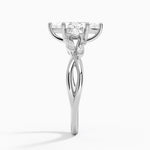 Willow Three Stone Diamond Ring (1/3 ct. tw.) Platinum Marquise Engagement Ring