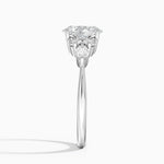 Luxe Nadia Diamond Ring Platinum Oval Engagement Ring