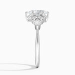 Luxe Nadia Diamond Ring Platinum Pear Engagement Ring