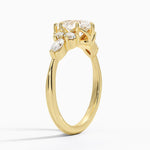 Luxe Nadia Diamond Ring Yellow Gold 18k Pear Engagement Ring