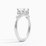 Luxe Nadia Diamond Ring Platinum Princess Engagement Ring