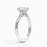 Dawn 2mm Diamond Ring Platinum Pear Engagement Ring