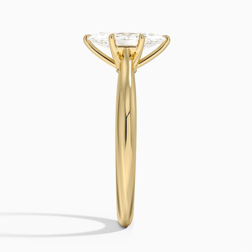 Catalina Solitaire Ring Yellow Gold 18k Marquise Engagement Ring