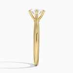 Catalina Solitaire Ring Yellow Gold 18k Oval Engagement Ring