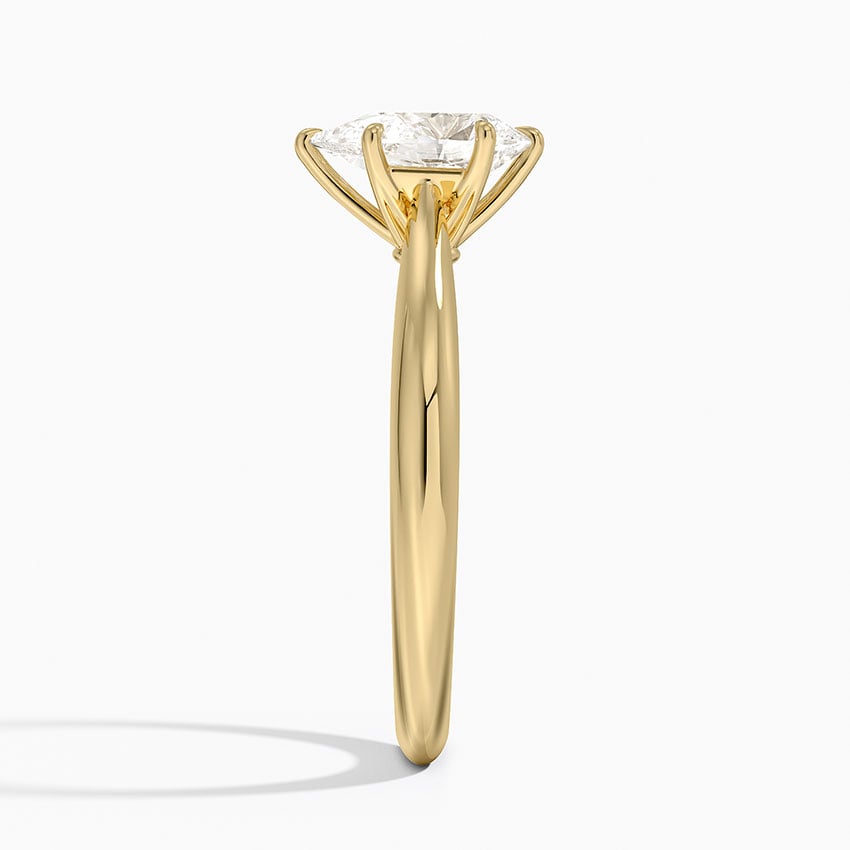 Catalina Solitaire Ring Yellow Gold 18k Pear Engagement Ring