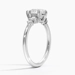 Miroir Diamond Ring Platinum Pear Engagement Ring
