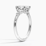 Verbena Diamond Ring Platinum Marquise Engagement Ring