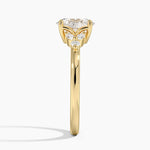Verbena Diamond Ring Yellow Gold 18k Oval Engagement Ring