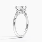 Verbena Diamond Ring Platinum Princess Engagement Ring