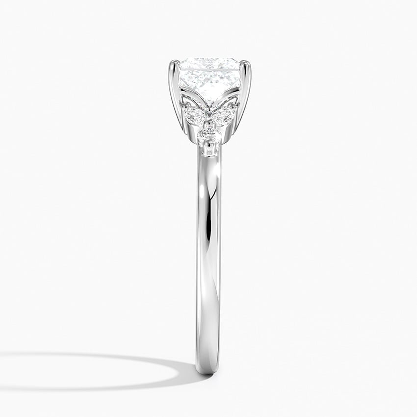 Verbena Diamond Ring Platinum Princess Engagement Ring