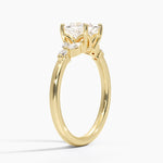 Verbena Diamond Ring Yellow Gold 18k Princess Engagement Ring