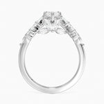 Grand Nadia Diamond Ring Platinum Marquise Engagement Ring