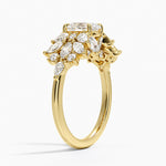 Grand Nadia Diamond Ring Yellow Gold 18k Oval Engagement Ring
