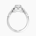 Grand Nadia Diamond Ring Platinum Round Engagement Ring