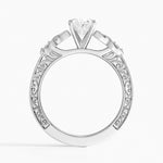 Aberdeen Celtic Diamond Ring Platinum Oval Engagement Ring
