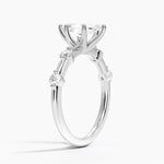 Aimee 1.7mm Diamond Ring Platinum Marquise Engagement Ring