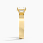 Peyton Emerald Cut Three Stone Diamond Ring (1/2 ct. tw.) Yellow Gold 18k Radiant Engagement Ring