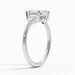 Edie Art Deco Diamond Ring Platinum Marquise Engagement Ring