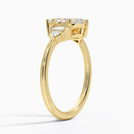 Edie Art Deco Diamond Ring Yellow Gold 18k Marquise Engagement Ring