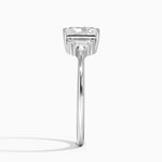 Edie Art Deco Diamond Ring Platinum Radiant Engagement Ring