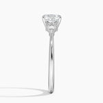 Nadia Diamond Ring Platinum Asscher Engagement Ring