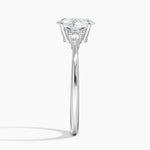 Nadia Diamond Ring Platinum Oval Engagement Ring