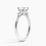 Nadia Perfect Fit Diamond Ring Platinum Asscher Engagement Ring