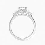 Nadia Perfect Fit Diamond Ring Platinum Asscher Engagement Ring