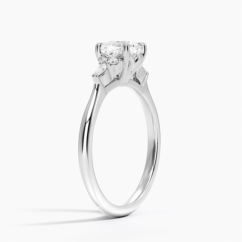 Nadia Perfect Fit Diamond Ring Platinum Cushion Engagement Ring