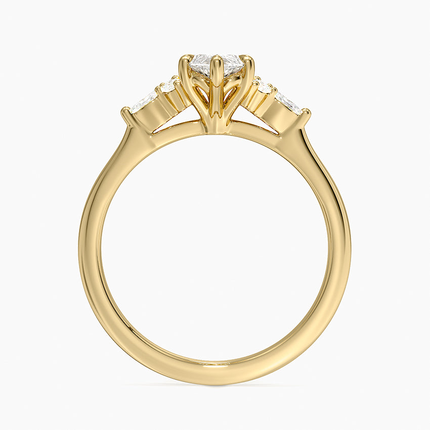Nadia Perfect Fit Diamond Ring Yellow Gold 18k Marquise Engagement Ring