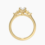 Nadia Perfect Fit Diamond Ring Yellow Gold 18k Oval Engagement Ring