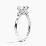 Nadia Perfect Fit Diamond Ring Platinum Pear Engagement Ring