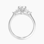 Nadia Perfect Fit Diamond Ring Platinum Pear Engagement Ring