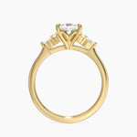 Nadia Perfect Fit Diamond Ring Yellow Gold 18k Princess Engagement Ring