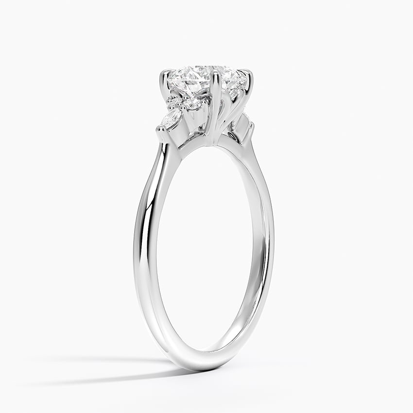 Nadia Perfect Fit Diamond Ring Platinum Round Engagement Ring