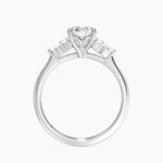Nadia Perfect Fit Diamond Ring Platinum Round Engagement Ring