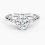 Nadia Perfect Fit Diamond Ring Platinum Oval Engagement Ring