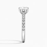Grand Lissome Diamond Ring Platinum Radiant Engagement Ring