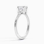 Melody Diamond Ring Platinum Asscher Engagement Ring