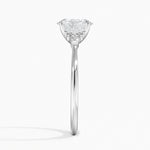 Melody Diamond Ring Platinum Oval Engagement Ring