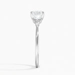 Melody Diamond Ring Platinum Princess Engagement Ring