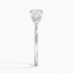 Melody Diamond Ring Platinum Round Engagement Ring